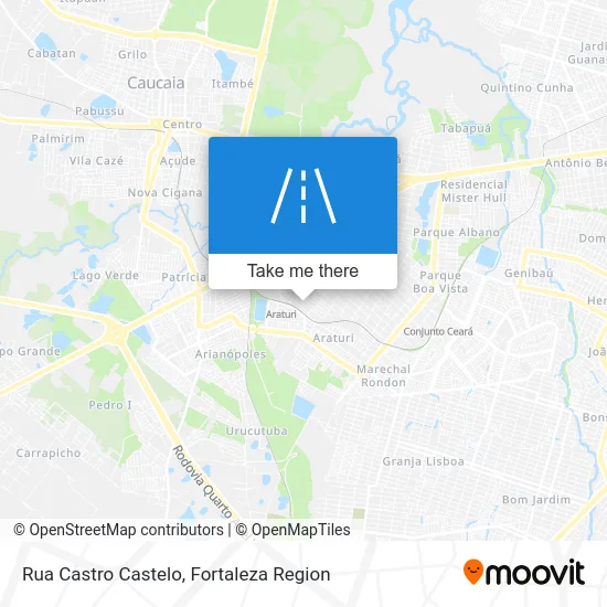 Rua Castro Castelo map