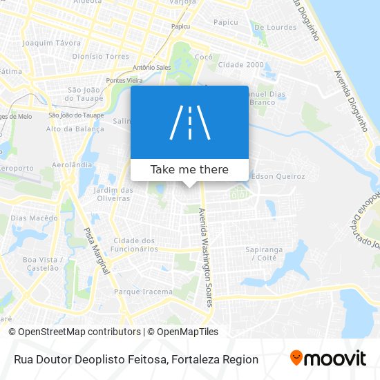 Rua Doutor Deoplisto Feitosa map