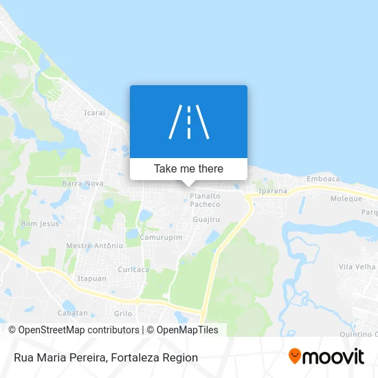 Rua Maria Pereira map