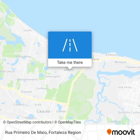 Rua Primeiro De Maio map