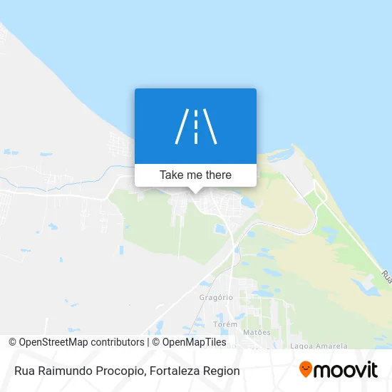 Rua Raimundo Procopio map