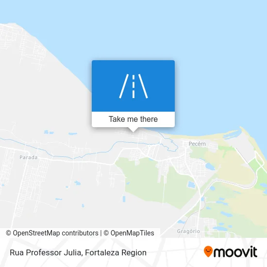 Rua Professor Julia map