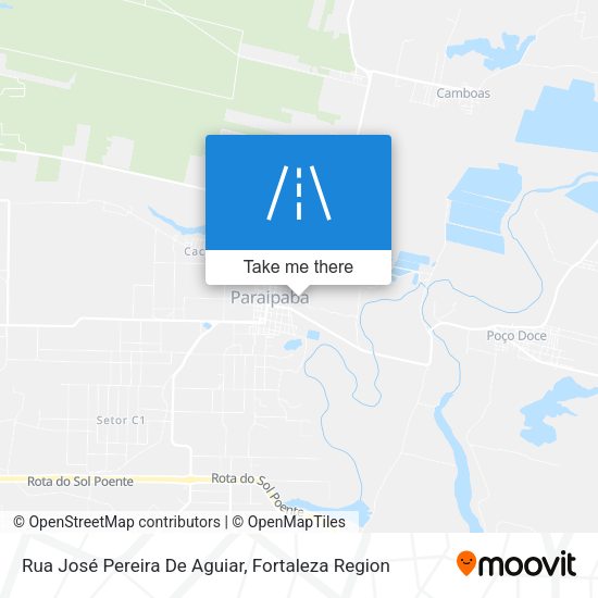 Rua José Pereira De Aguiar map
