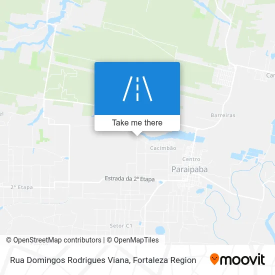 Rua Domingos Rodrigues Viana map
