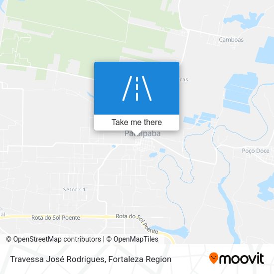 Travessa José Rodrigues map