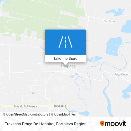 Travessa Praça Do Hospital map