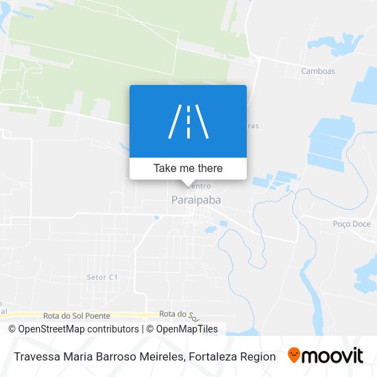 Travessa Maria Barroso Meireles map