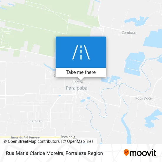Rua Maria Clarice Moreira map