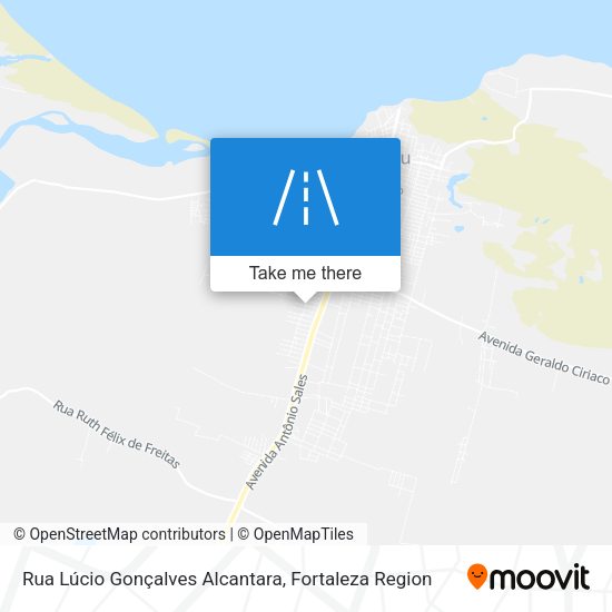 Rua Lúcio Gonçalves Alcantara map