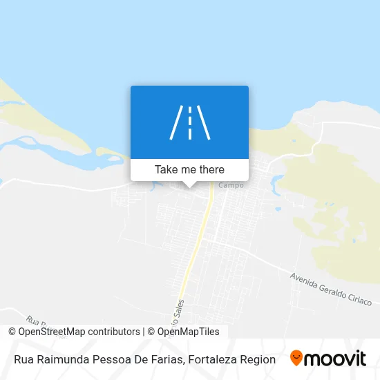 Rua Raimunda Pessoa De Farias map