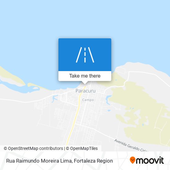 Rua Raimundo Moreira Lima map