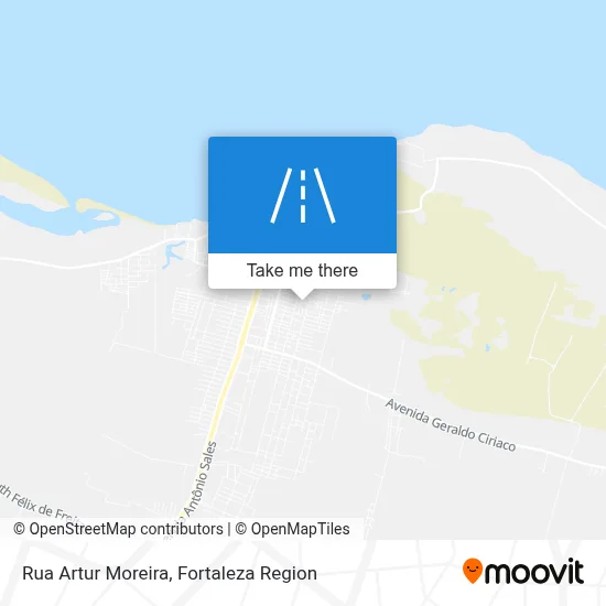 Rua Artur Moreira map