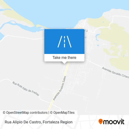 Rua Alipio De Castro map