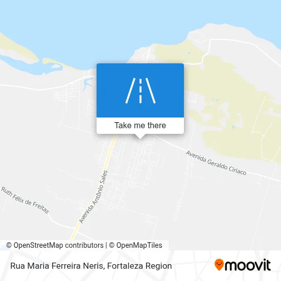 Rua Maria Ferreira Neris map