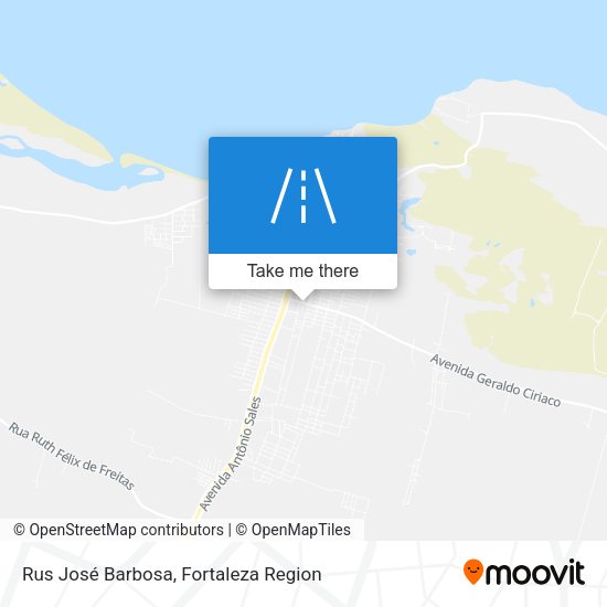 Rus José Barbosa map
