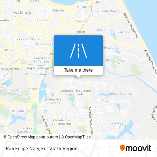 Rua Felipe Nery map