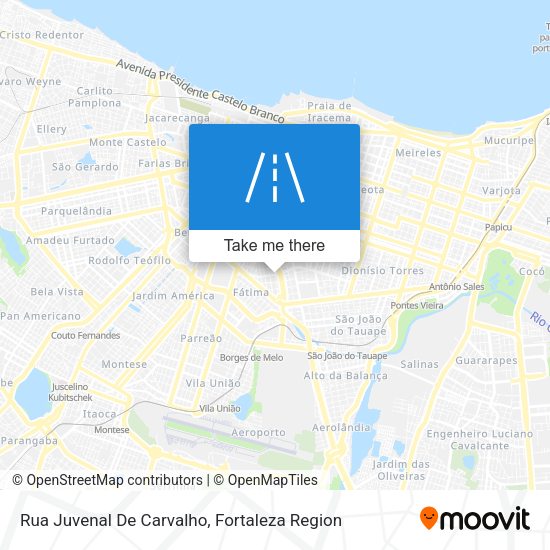 Rua Juvenal De Carvalho map