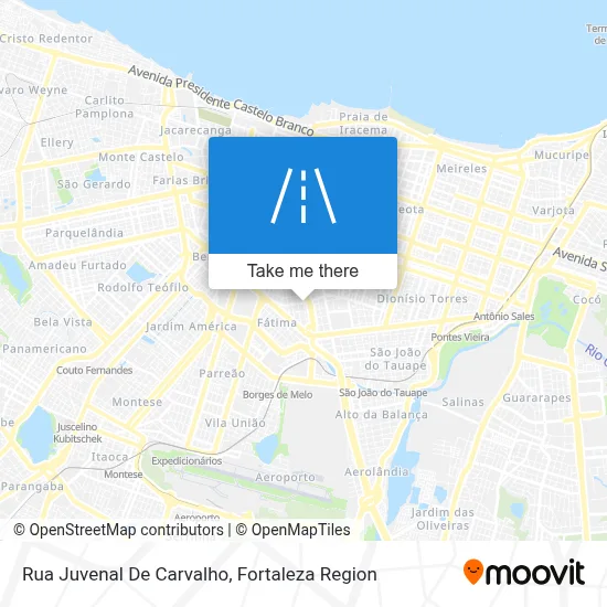 Rua Juvenal De Carvalho map