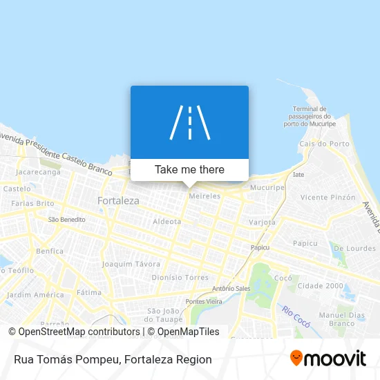 Rua Tomás Pompeu map