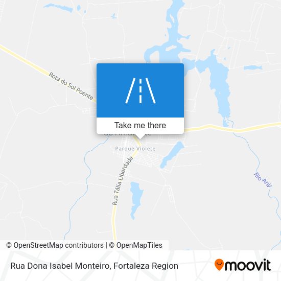 Rua Dona Isabel Monteiro map