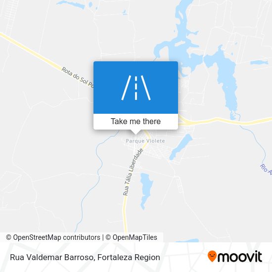 Rua Valdemar Barroso map