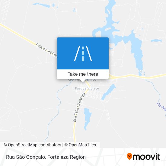 Rua São Gonçalo map