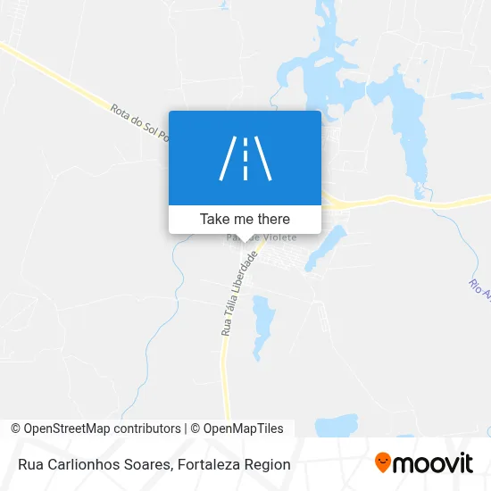 Rua Carlionhos Soares map
