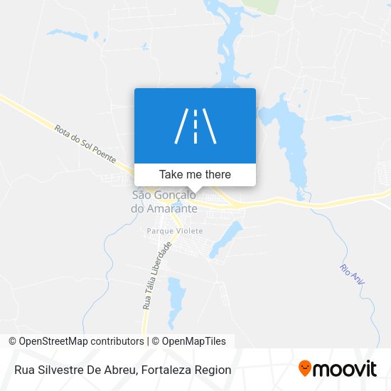 Rua Silvestre De Abreu map