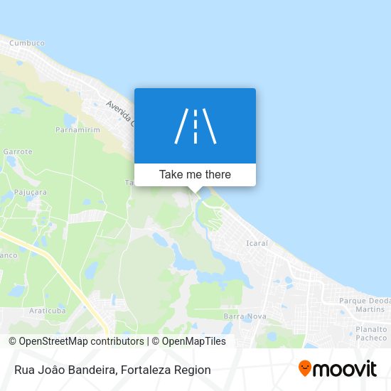 Rua Joâo Bandeira map