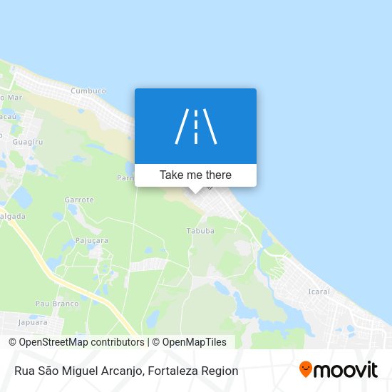 Rua São Miguel Arcanjo map