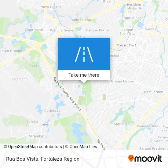 Rua Boa Vista map