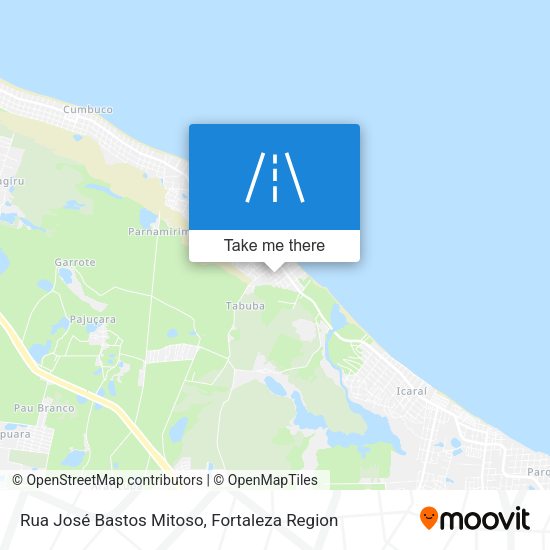 Rua José Bastos Mitoso map