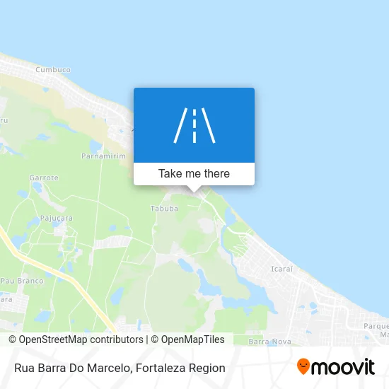 Rua Barra Do Marcelo map