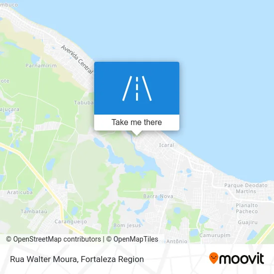 Rua Walter Moura map