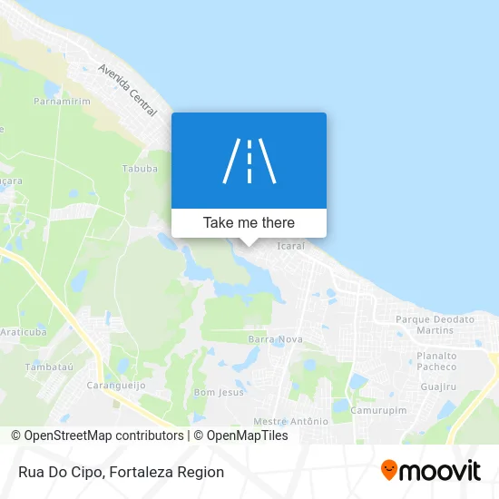 Rua Do Cipo map