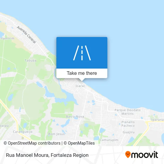 Rua Manoel Moura map