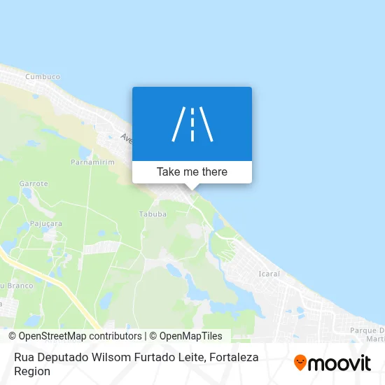 Rua Deputado Wilsom Furtado Leite map