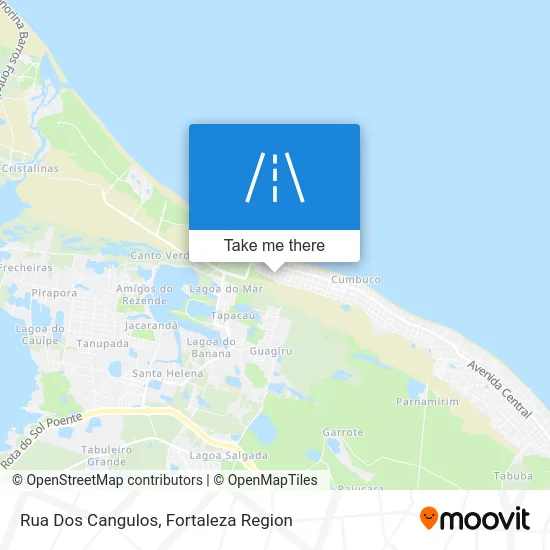 Rua Dos Cangulos map