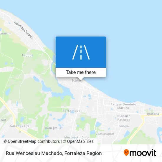 Rua Wenceslau Machado map