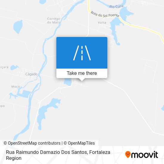 Rua Raimundo Damazio Dos Santos map