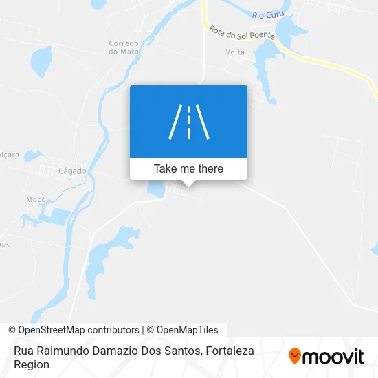 Rua Raimundo Damazio Dos Santos map