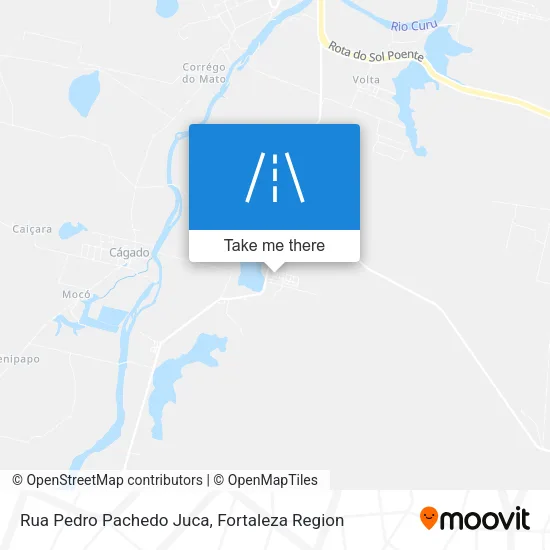 Rua Pedro Pachedo Juca map