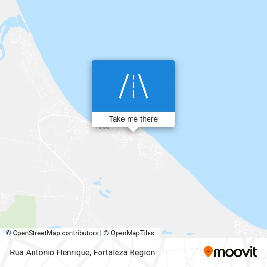 Rua Antônio Henrique map