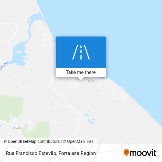 Rua Francisco Estevão map