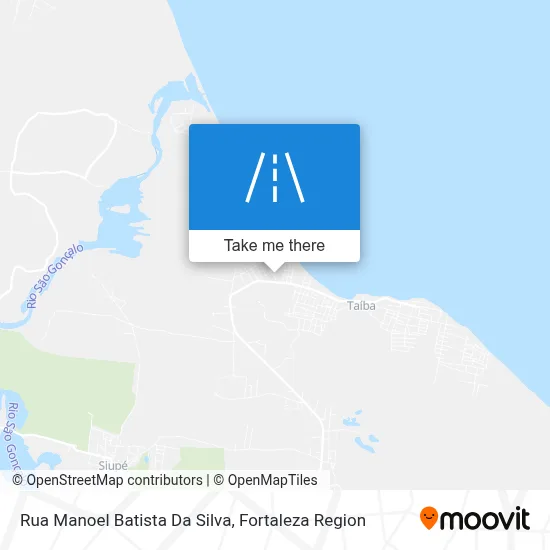 Rua Manoel Batista Da Silva map