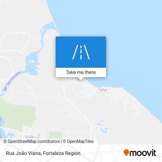 Rua João Viana map