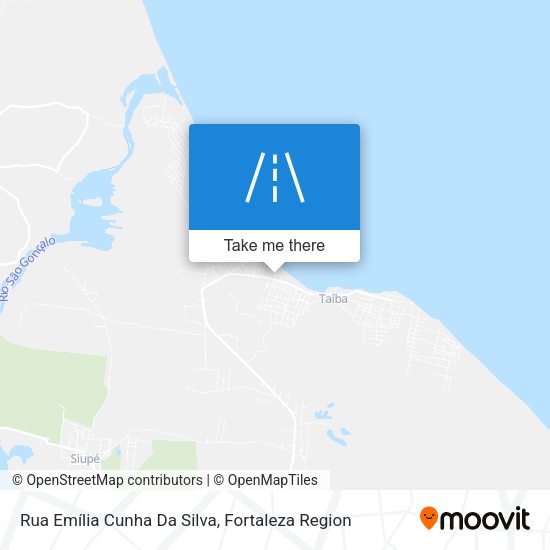 Rua Emília Cunha Da Silva map