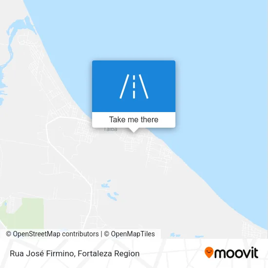 Rua José Firmino map