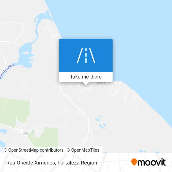 Rua Oneide Ximenes map