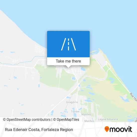 Rua Edenair Costa map